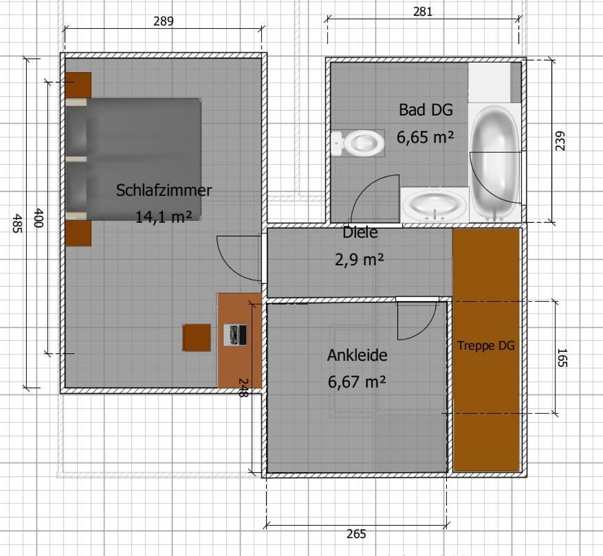 Berg Messe Dg 1Zi, K,D,B Parkplatz, W-Lan, Homeoffice Bergisch Gladbach Exterior photo